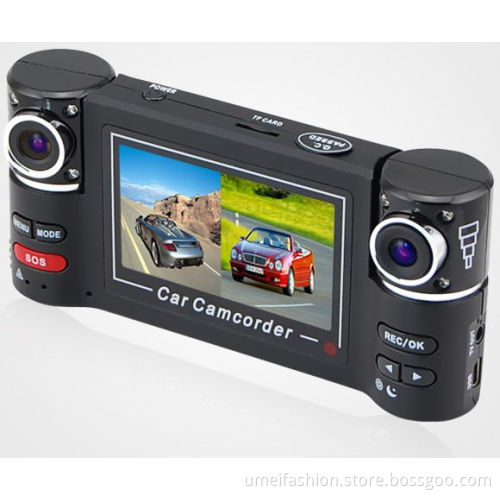 2.7 inch Dual lens IR Car Vehicle Dash Dashboard Camera DVR
